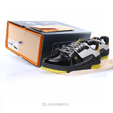 Louis Vuitton LV Trainer "Black Yellow Silver" 1A9JTM Sneakers