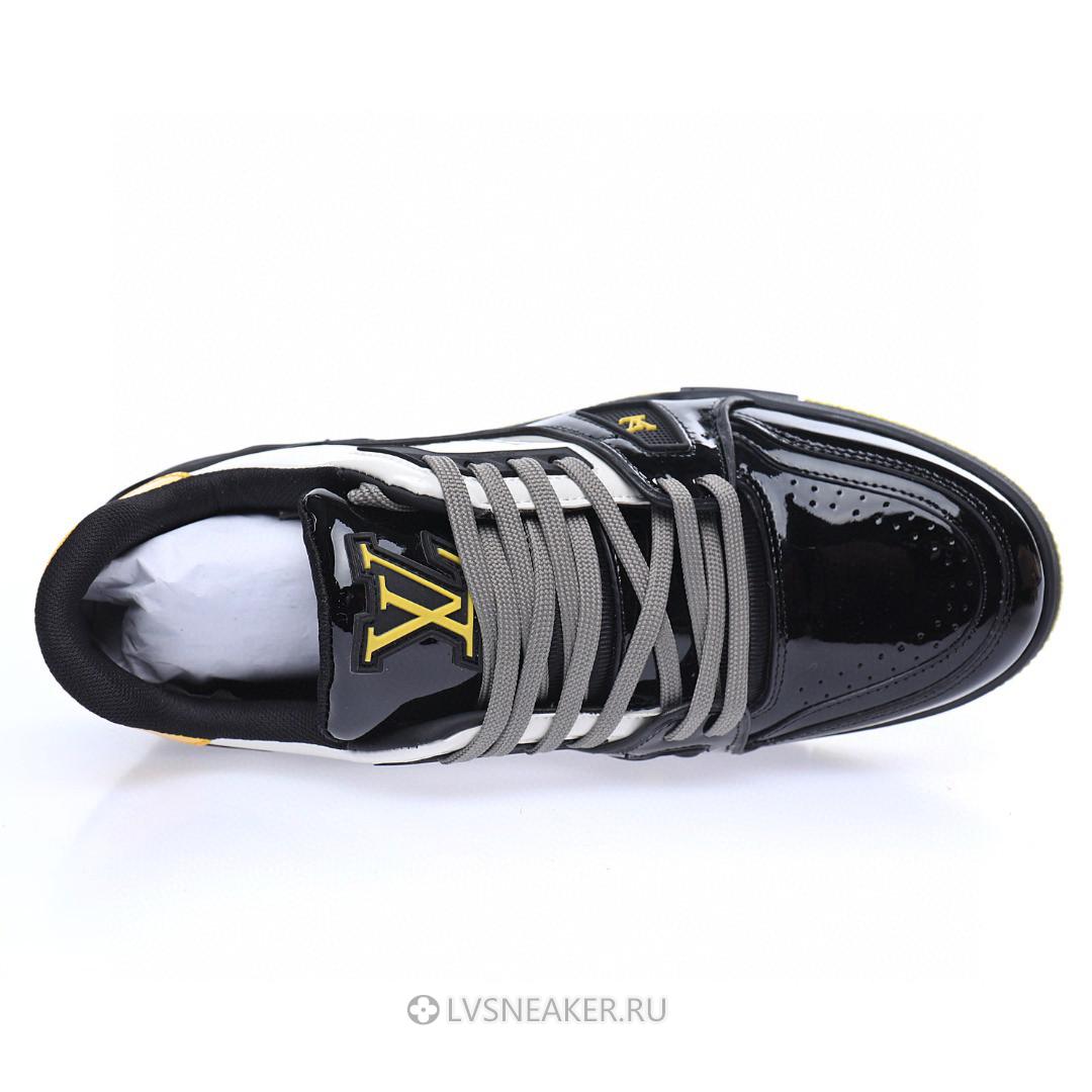 Louis Vuitton LV Trainer "Black Yellow Silver" 1A9JTM Sneakers