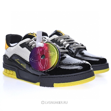 Louis Vuitton LV Trainer "Black Yellow Silver" 1A9JTM Sneakers