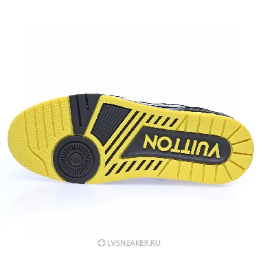 Louis Vuitton LV Trainer "Black Yellow Silver" 1A9JTM Sneakers
