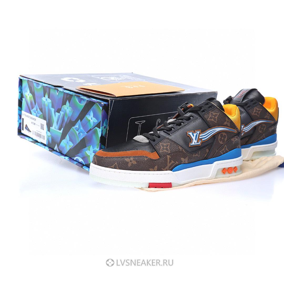 Louis Vuitton LV Trainer "Ebene Multicolor" 1A8AAR Sneakers