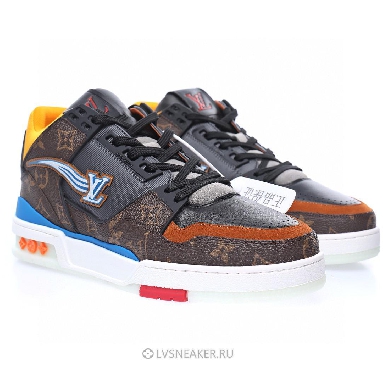 Louis Vuitton LV Trainer "Ebene Multicolor" 1A8AAR Sneakers