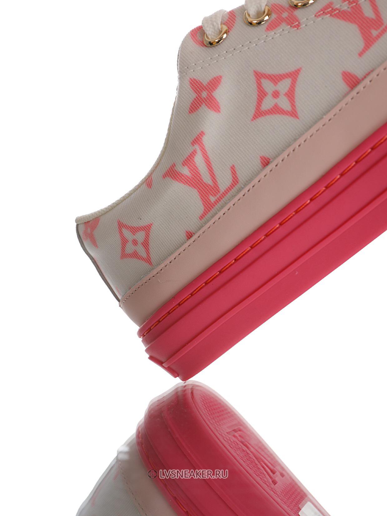 Louis Vuitton LV Stellar Low-Top "Pink White" 1A65TM Sneakers