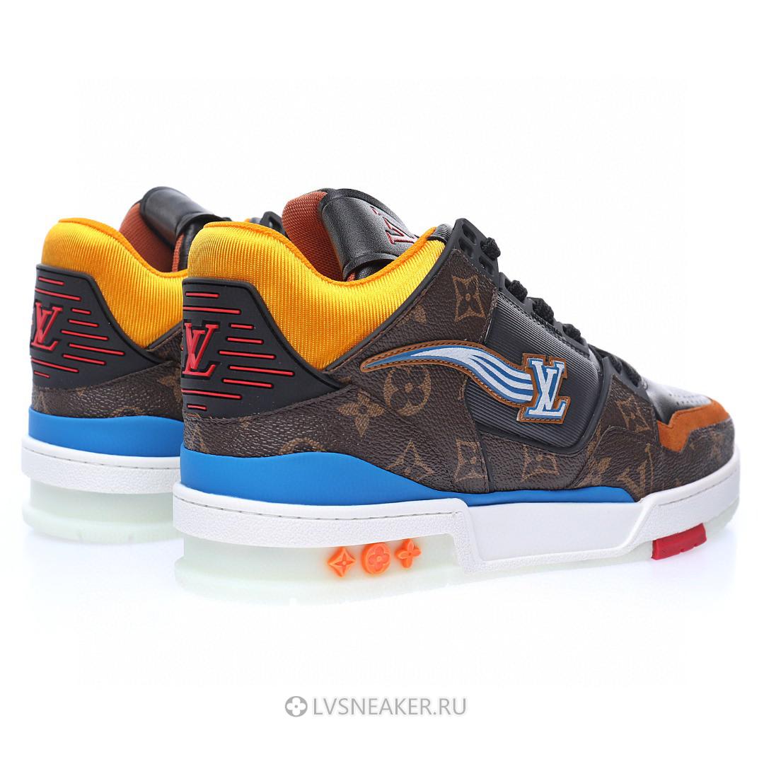 Louis Vuitton LV Trainer "Ebene Multicolor" 1A8AAR Sneakers