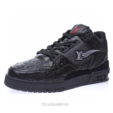 Louis Vuitton LV Trainer "Monogram Eclipse" 1A8AA6-2 Sneakers
