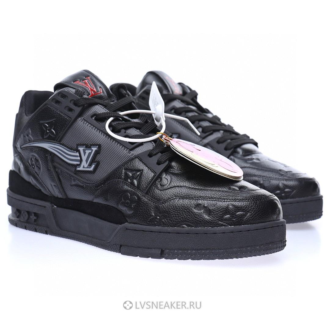 Louis Vuitton LV Trainer "Monogram Eclipse" 1A8AA6-2 Sneakers