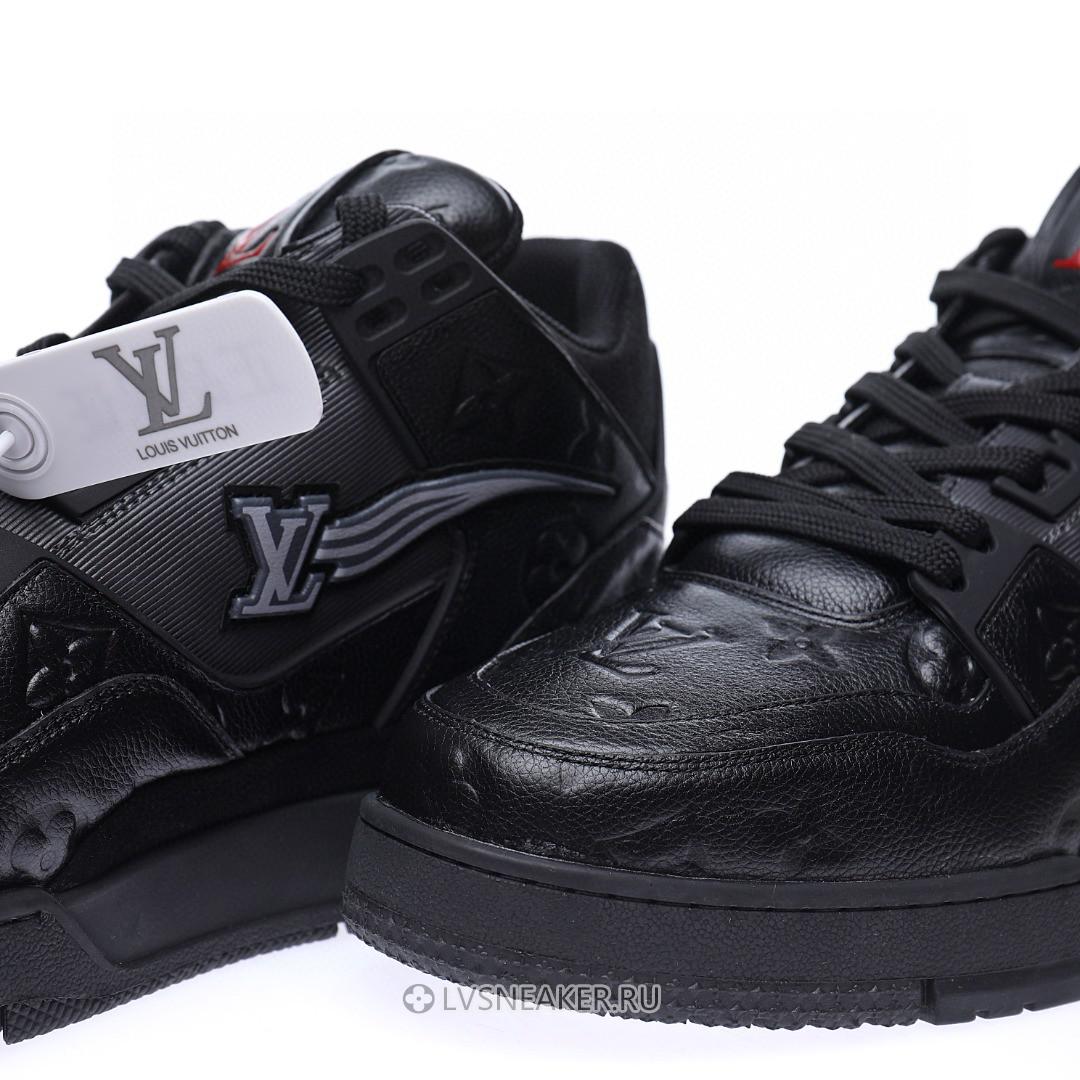 Louis Vuitton LV Trainer "Monogram Eclipse" 1A8AA6-2 Sneakers