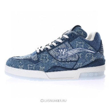 Louis Vuitton LV Trainer "Monogram Denim" 1A8MG3 Sneakers