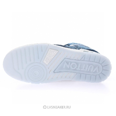Louis Vuitton LV Trainer "Monogram Denim" 1A8MG3 Sneakers