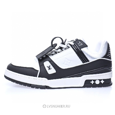 Louis Vuitton LV x Virgil Abloh Trainer "Black White" 1A812N Sneakers