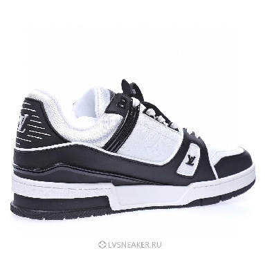 Louis Vuitton LV x Virgil Abloh Trainer "Black White" 1A812N Sneakers