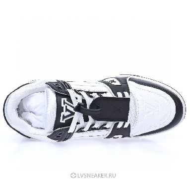 Louis Vuitton LV x Virgil Abloh Trainer "Black White" 1A812N Sneakers