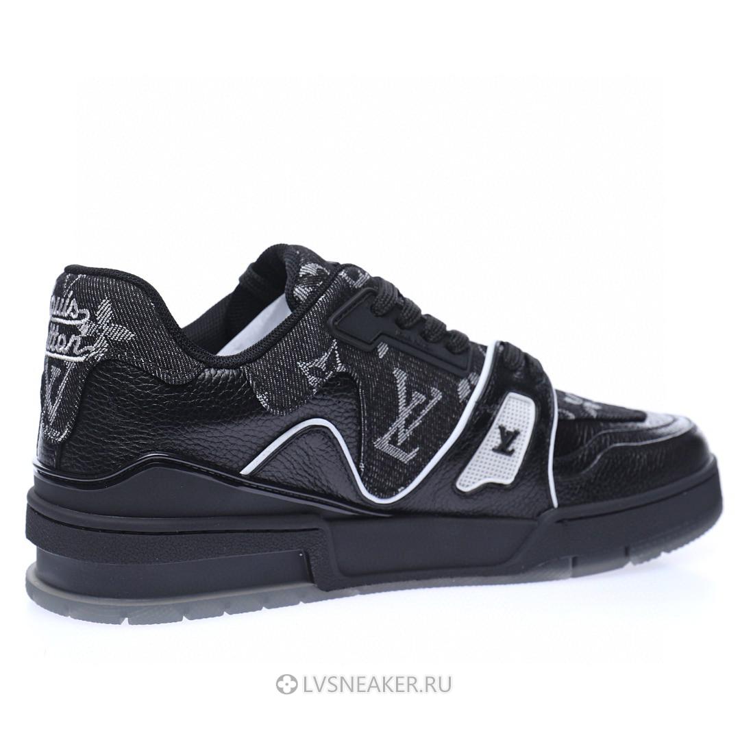 Louis Vuitton LV Trainer "Black White Grey" 1AHSZL-2 Sneakers