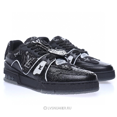 Louis Vuitton LV Trainer "Black White Grey" 1AHSZL-2 Sneakers