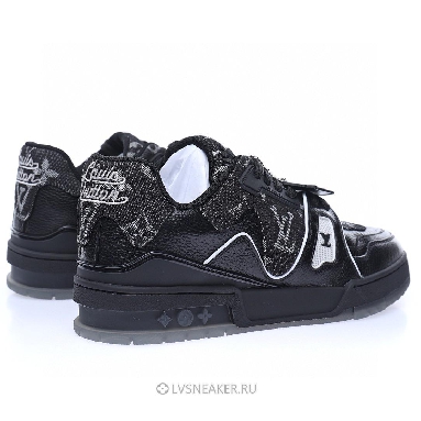 Louis Vuitton LV Trainer "Black White Grey" 1AHSZL-2 Sneakers