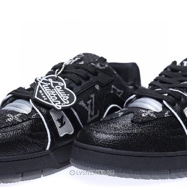 Louis Vuitton LV Trainer "Black White Grey" 1AHSZL-2 Sneakers