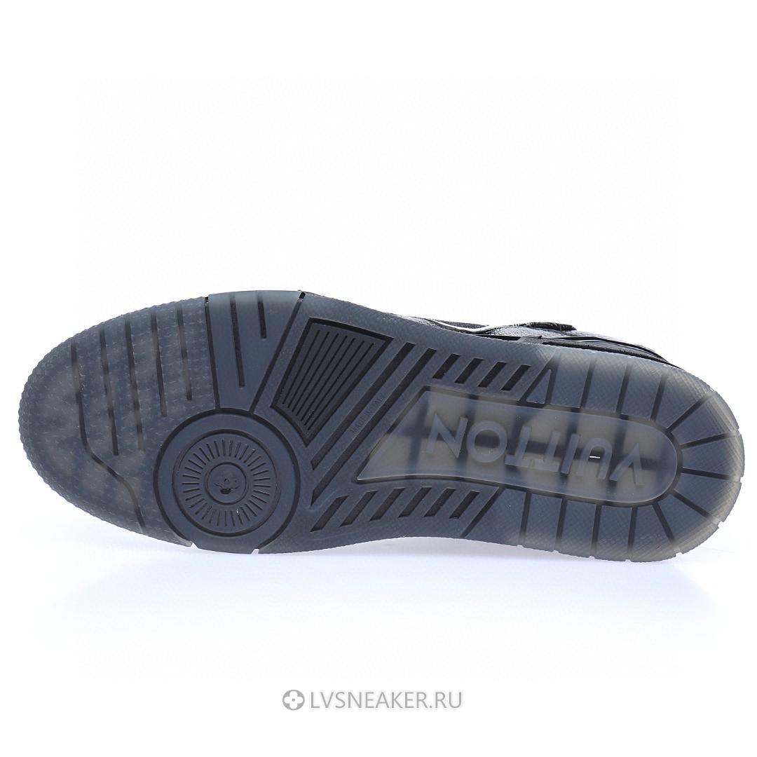 Louis Vuitton LV Trainer "Black White Grey" 1AHSZL-2 Sneakers