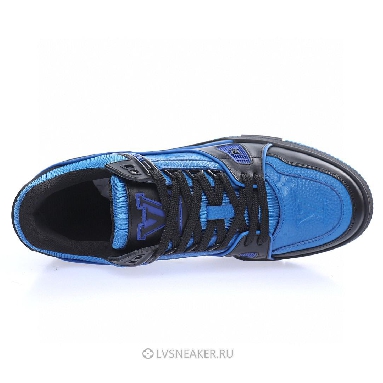 Louis Vuitton LV Trainer "Blue Monogram with Black" 1A8WF5 Sneakers