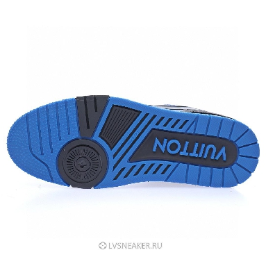 Louis Vuitton LV Trainer "Blue Monogram with Black" 1A8WF5 Sneakers
