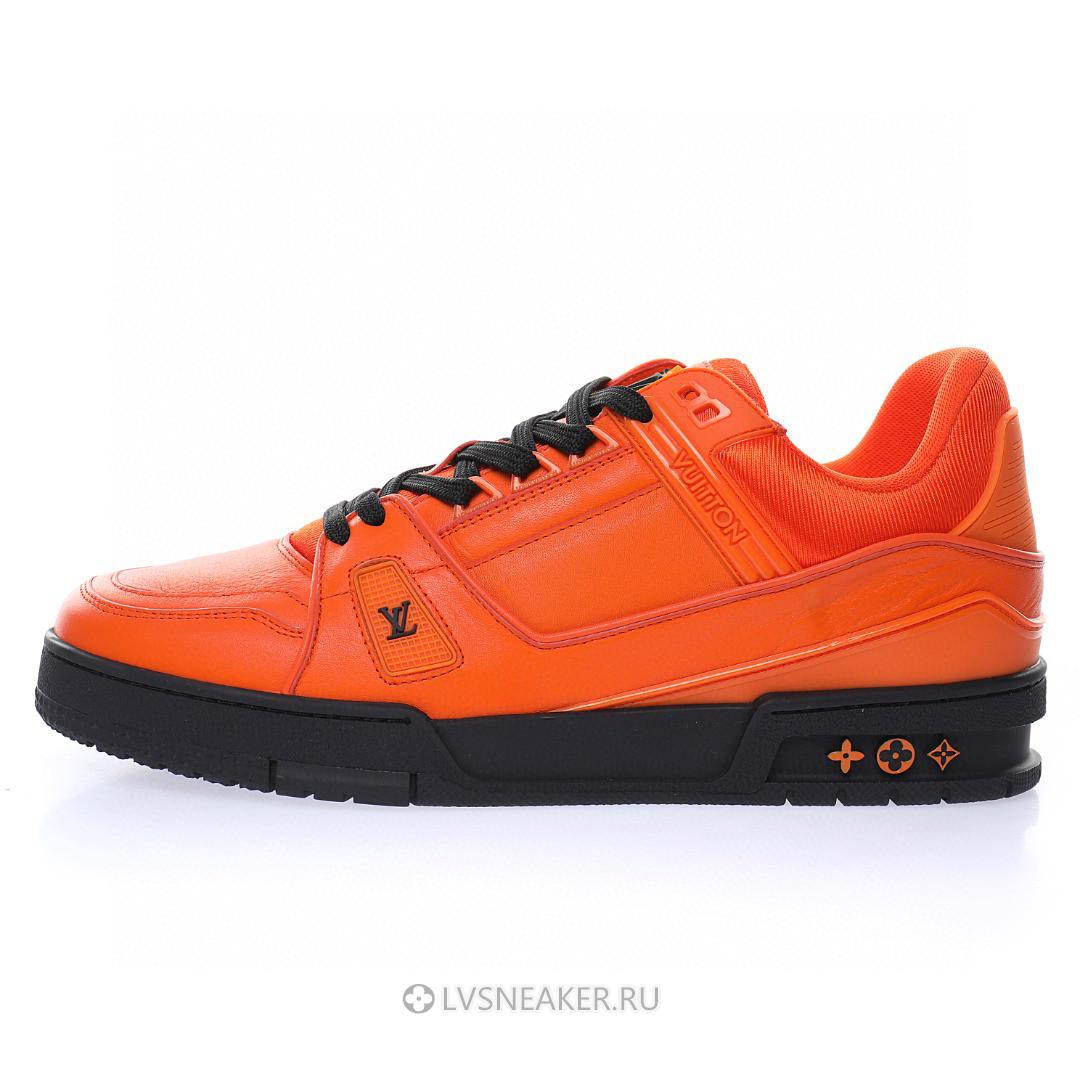 Louis Vuitton LV Trainer "Orange Black" 1A9FHG Sneakers