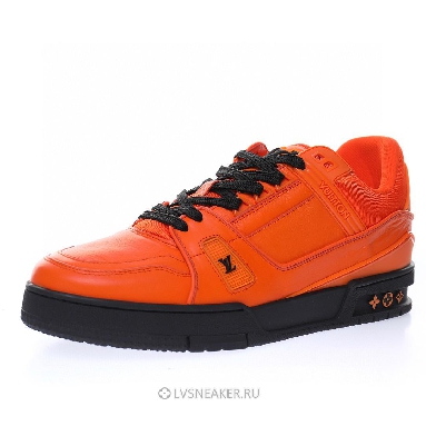 Louis Vuitton LV Trainer "Orange Black" 1A9FHG Sneakers