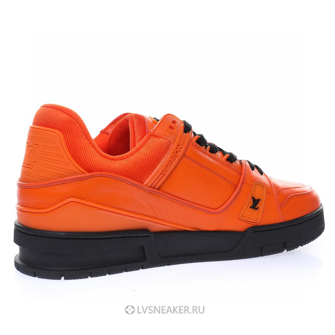 Louis Vuitton LV Trainer "Orange Black" 1A9FHG Sneakers