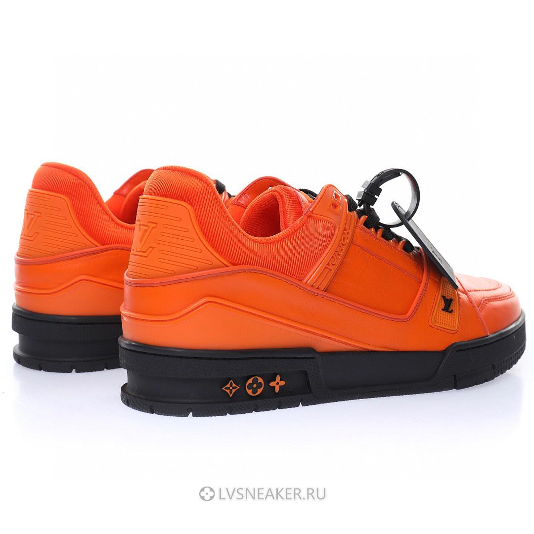 Louis Vuitton LV Trainer "Orange Black" 1A9FHG Sneakers