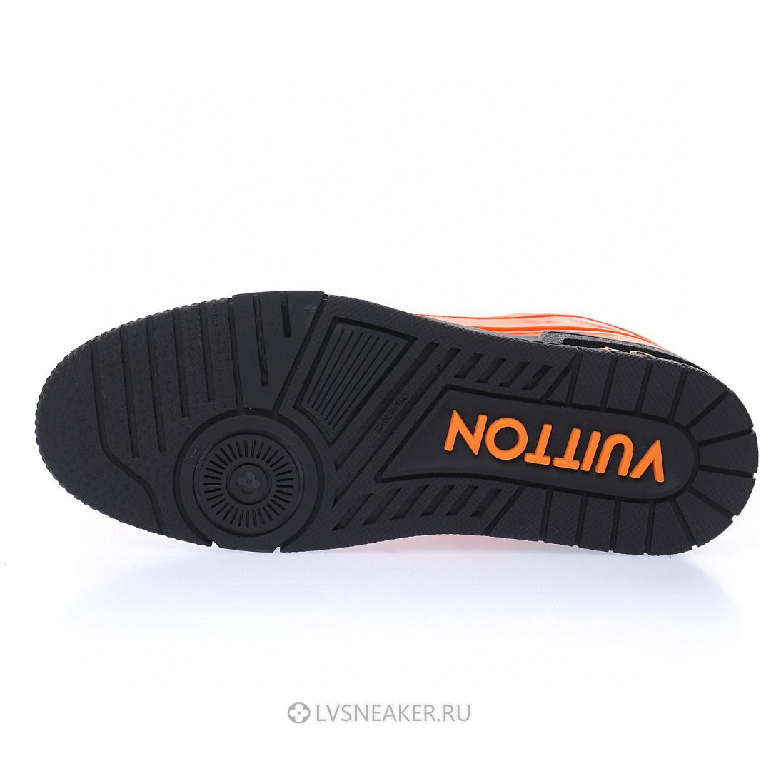 Louis Vuitton LV Trainer "Orange Black" 1A9FHG Sneakers