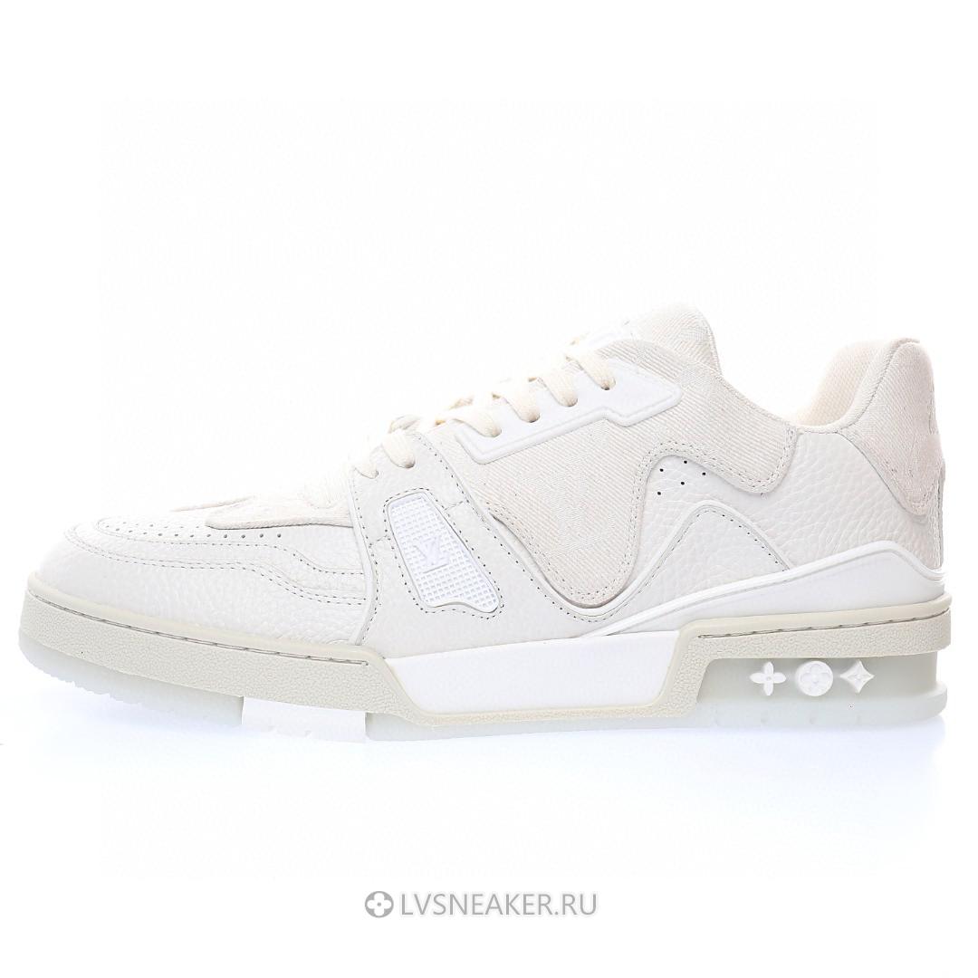 Louis Vuitton LV Trainer "White Cream" 1A9G50-4 Sneakers