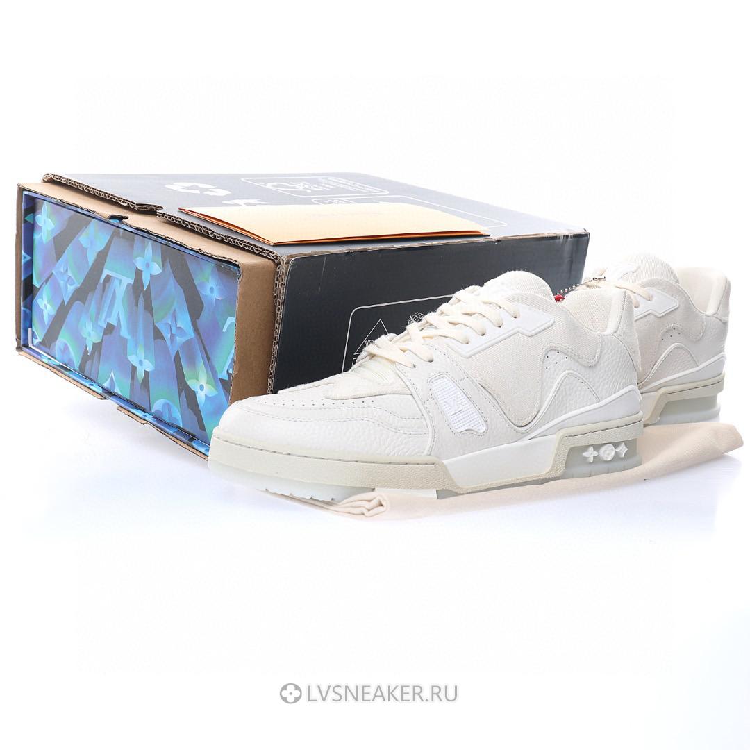 Louis Vuitton LV Trainer "White Cream" 1A9G50-4 Sneakers