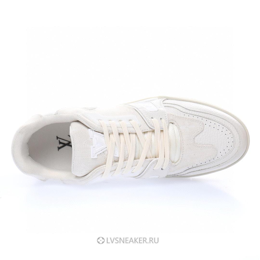 Louis Vuitton LV Trainer "White Cream" 1A9G50-4 Sneakers