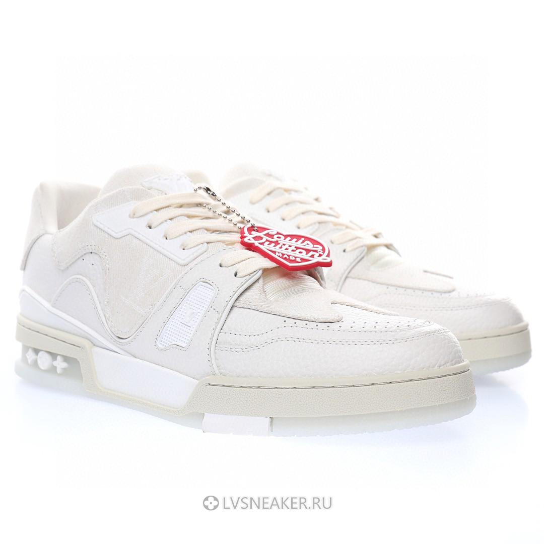Louis Vuitton LV Trainer "White Cream" 1A9G50-4 Sneakers