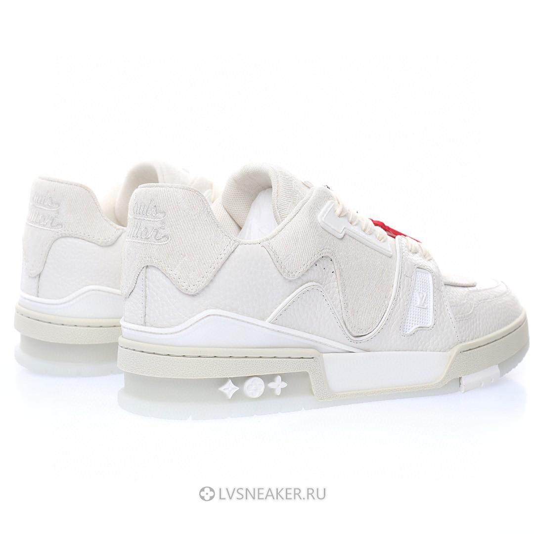 Louis Vuitton LV Trainer "White Cream" 1A9G50-4 Sneakers