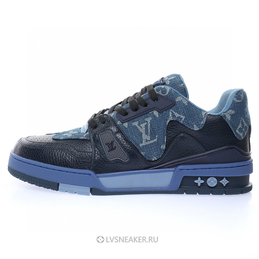 Louis Vuitton LV x Nigo Trainer "Blue Denim" 1A9IQ1 Sneakers