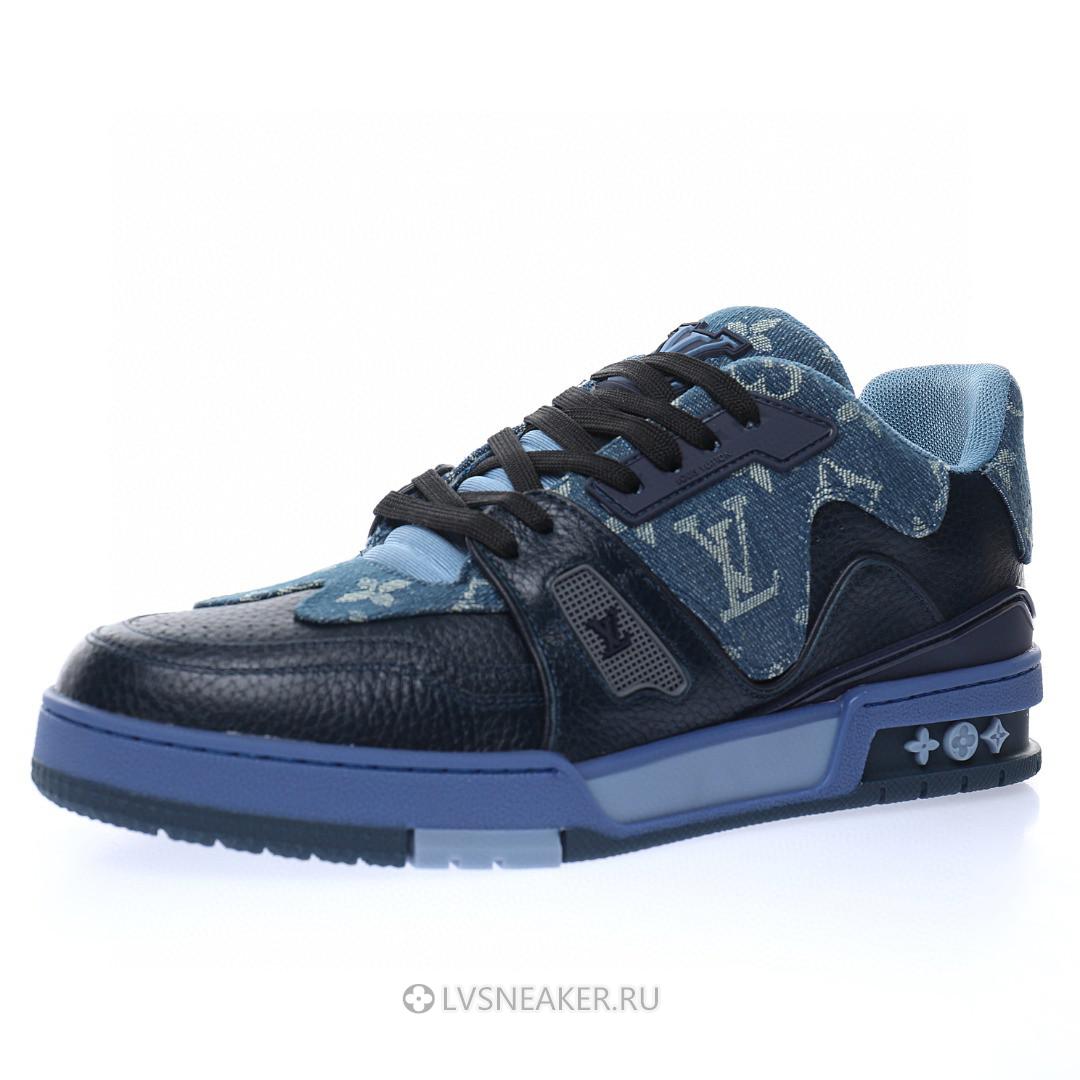 Louis Vuitton LV x Nigo Trainer "Blue Denim" 1A9IQ1 Sneakers