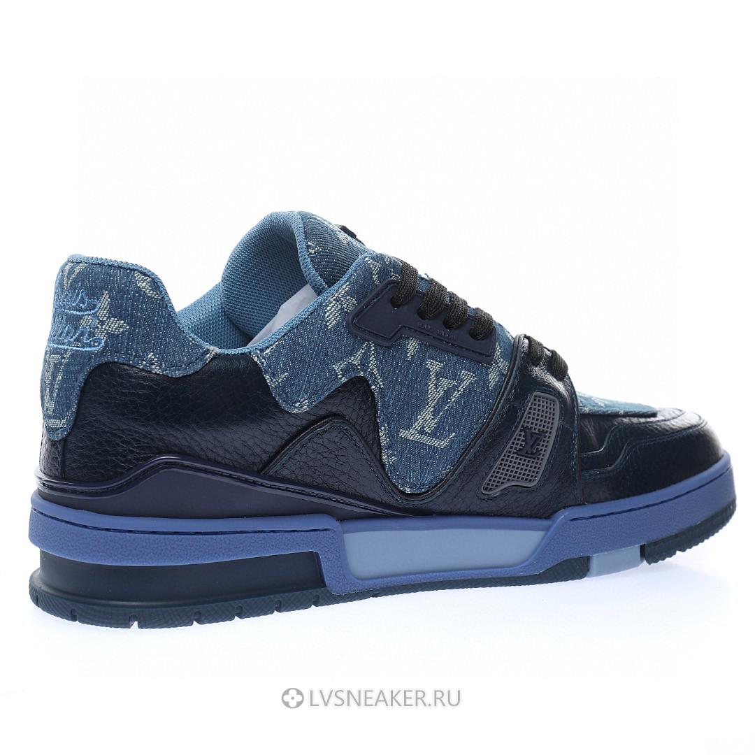 Louis Vuitton LV x Nigo Trainer "Blue Denim" 1A9IQ1 Sneakers