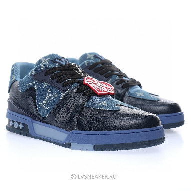 Louis Vuitton LV x Nigo Trainer "Blue Denim" 1A9IQ1 Sneakers