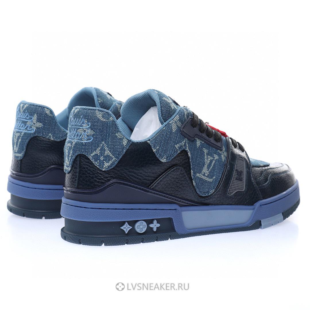 Louis Vuitton LV x Nigo Trainer "Blue Denim" 1A9IQ1 Sneakers