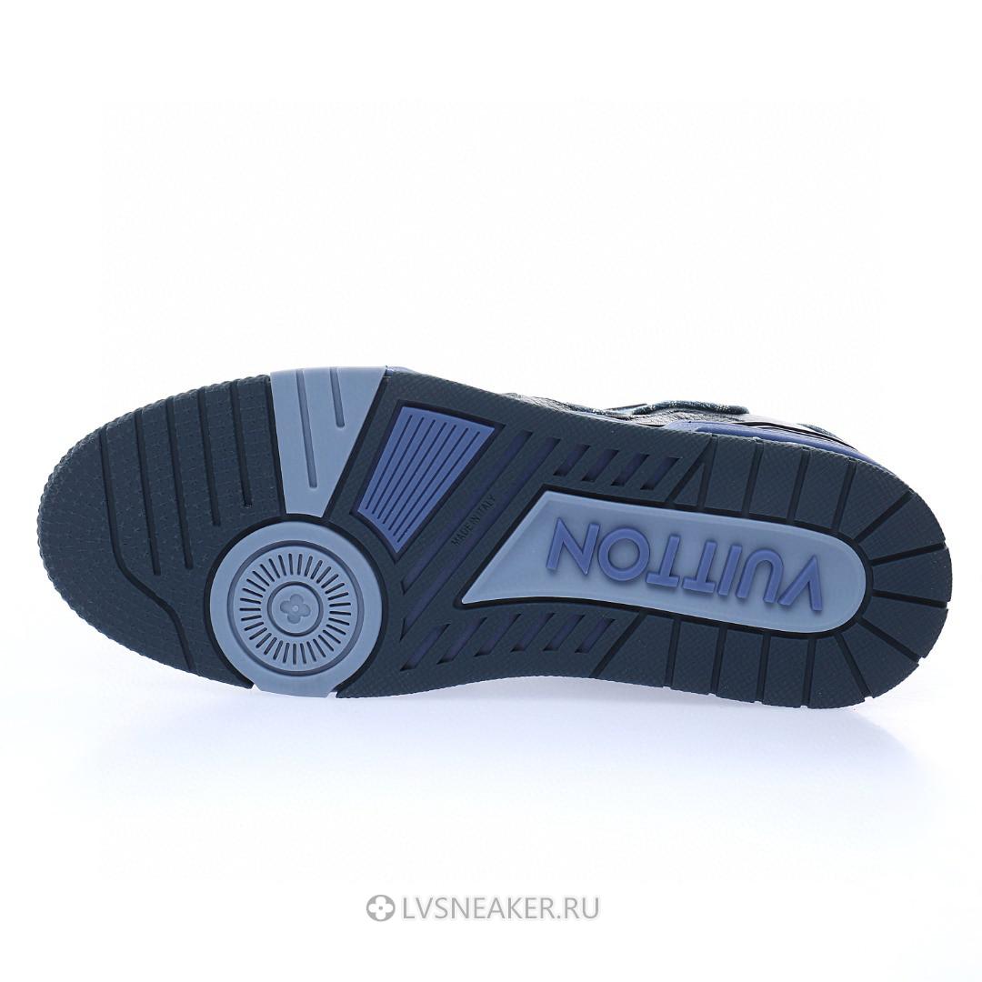Louis Vuitton LV x Nigo Trainer "Blue Denim" 1A9IQ1 Sneakers