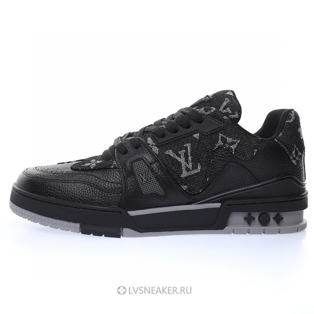 Louis Vuitton LV x Nigo Trainer "Black Denim" 1A9IPH Sneakers