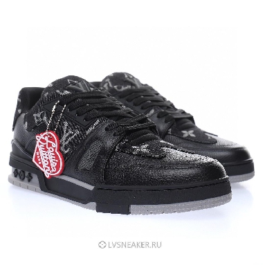 Louis Vuitton LV x Nigo Trainer "Black Denim" 1A9IPH Sneakers