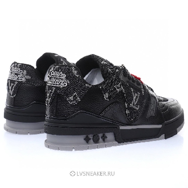 Louis Vuitton LV x Nigo Trainer "Black Denim" 1A9IPH Sneakers