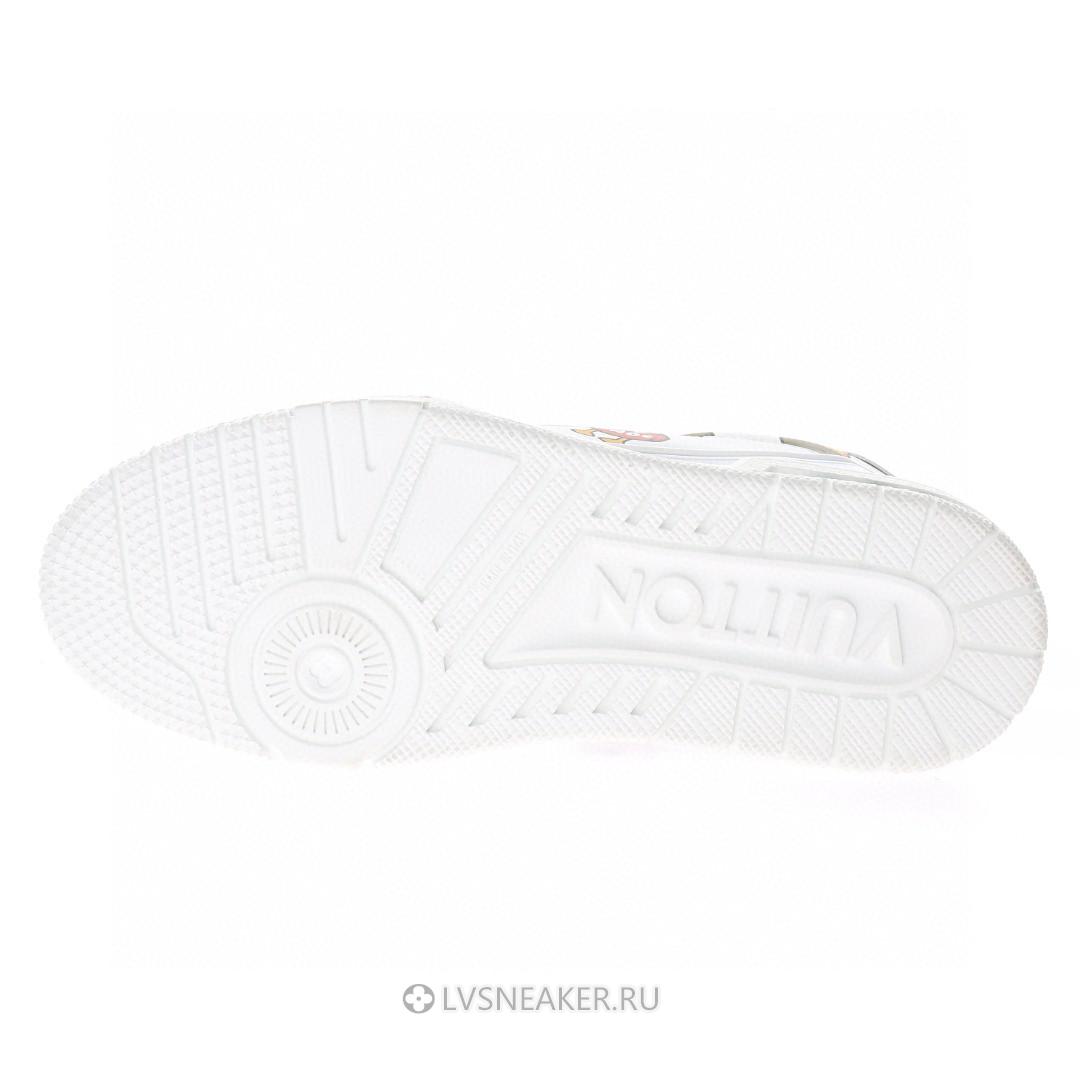 Louis Vuitton LV x Nigo Trainer "White with Duck Monogram" 1A9JBW Sneakers