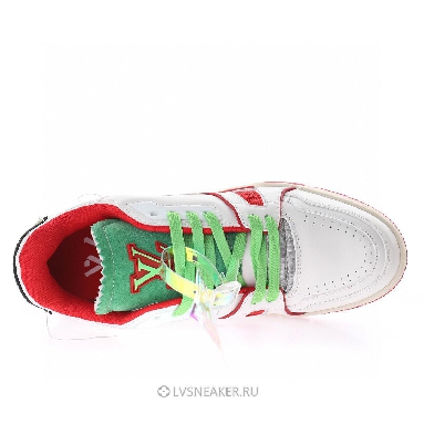 Louis Vuitton LV Trainer "Upcycled White Red Green" 1A9D9N-2 Sneakers