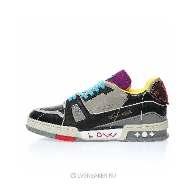 Louis Vuitton LV Trainer "Paris Exclusive Brown" 1AAQ25 Sneakers