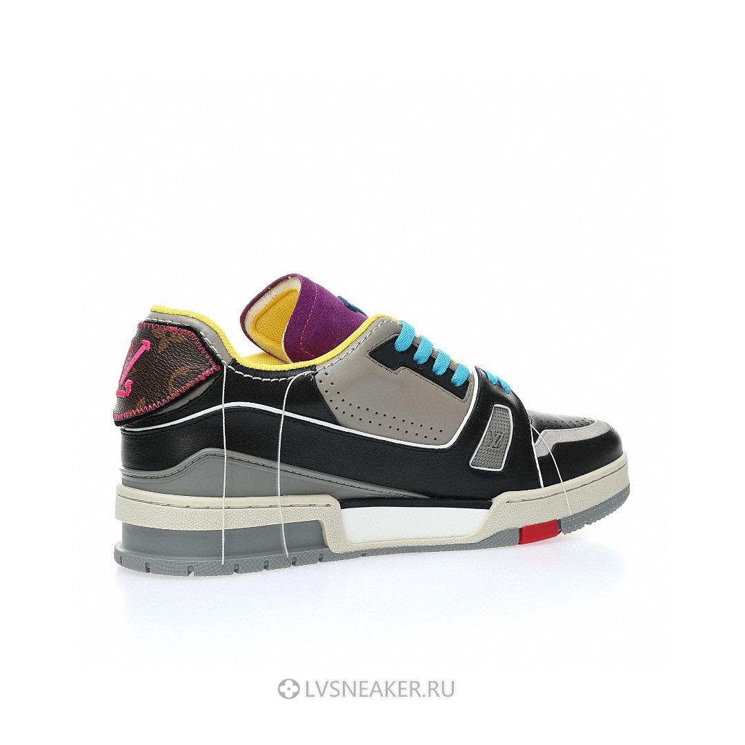 Louis Vuitton LV Trainer "Paris Exclusive Brown" 1AAQ25 Sneakers