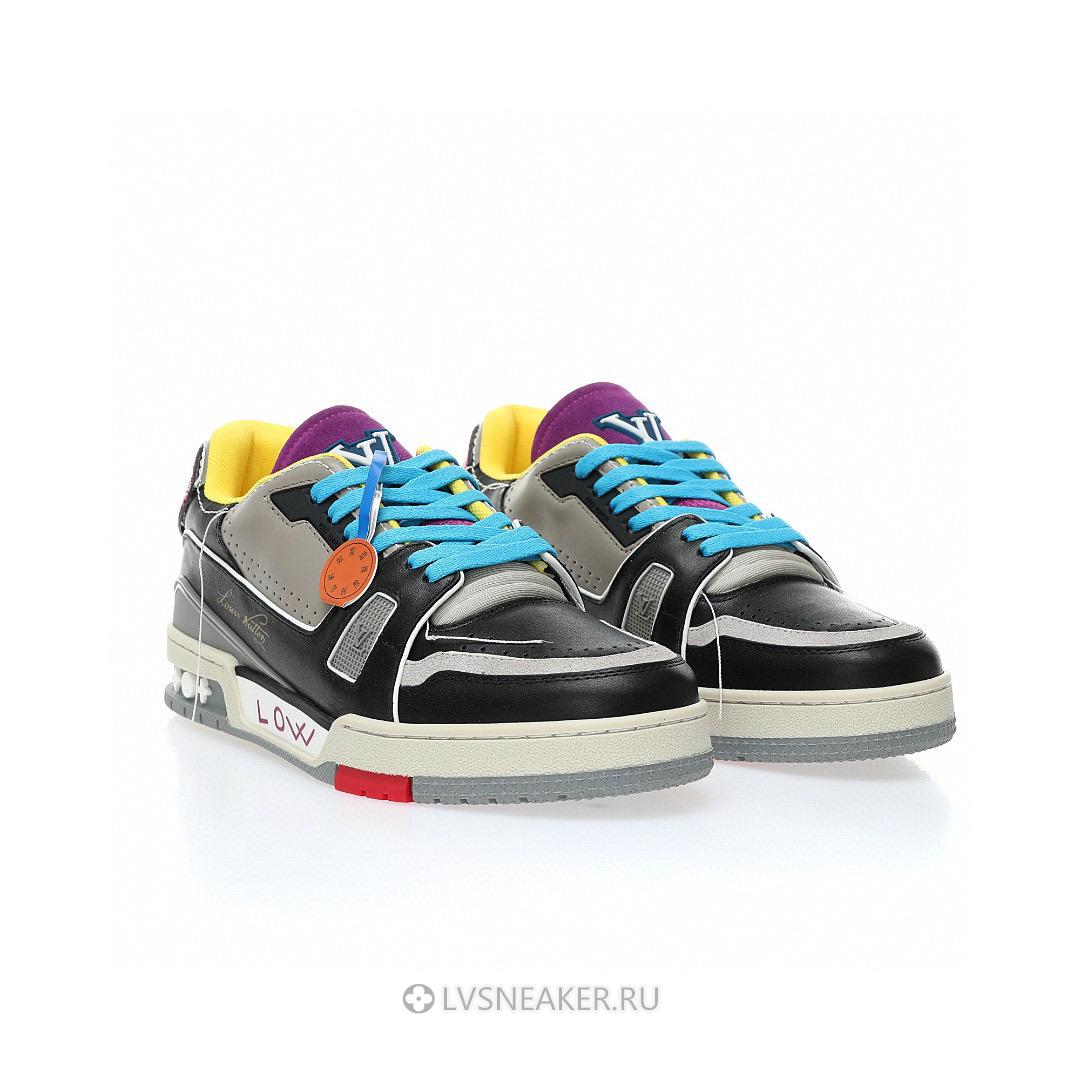 Louis Vuitton LV Trainer "Paris Exclusive Brown" 1AAQ25 Sneakers