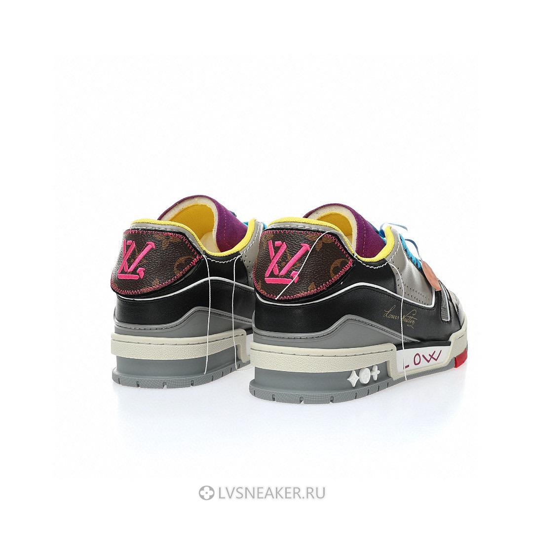 Louis Vuitton LV Trainer "Paris Exclusive Brown" 1AAQ25 Sneakers