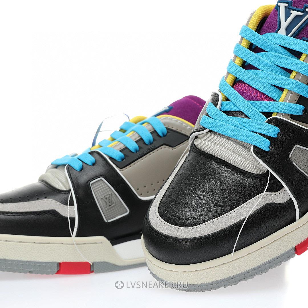 Louis Vuitton LV Trainer "Paris Exclusive Brown" 1AAQ25 Sneakers