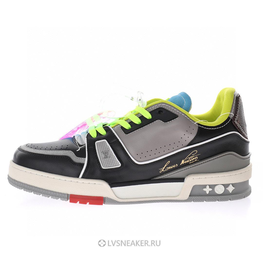 Louis Vuitton LV Trainer "Green SS21" 1A8QAY Sneakers